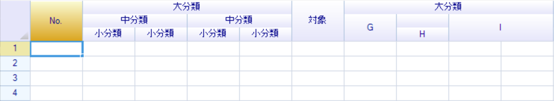Multiple Cell Header